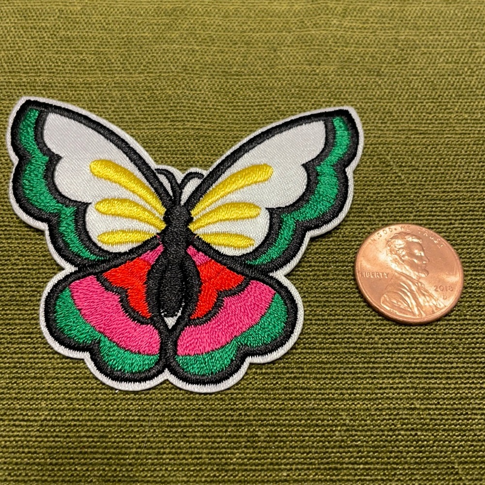Butterfly Iron On Patch